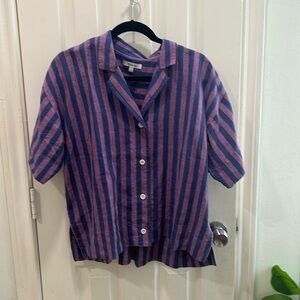 Madewell linen resort top